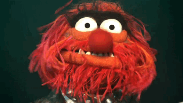 Muppets animal animated gif